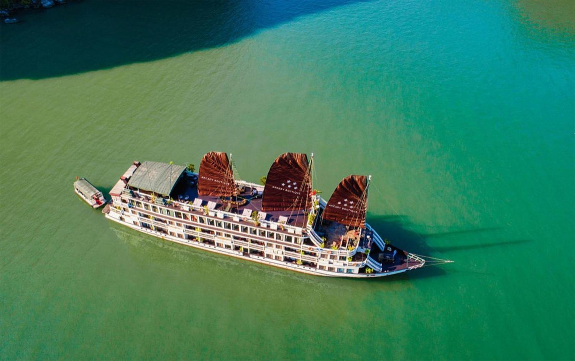 下龍 Halong Arcadia Cruise酒店 外观 照片